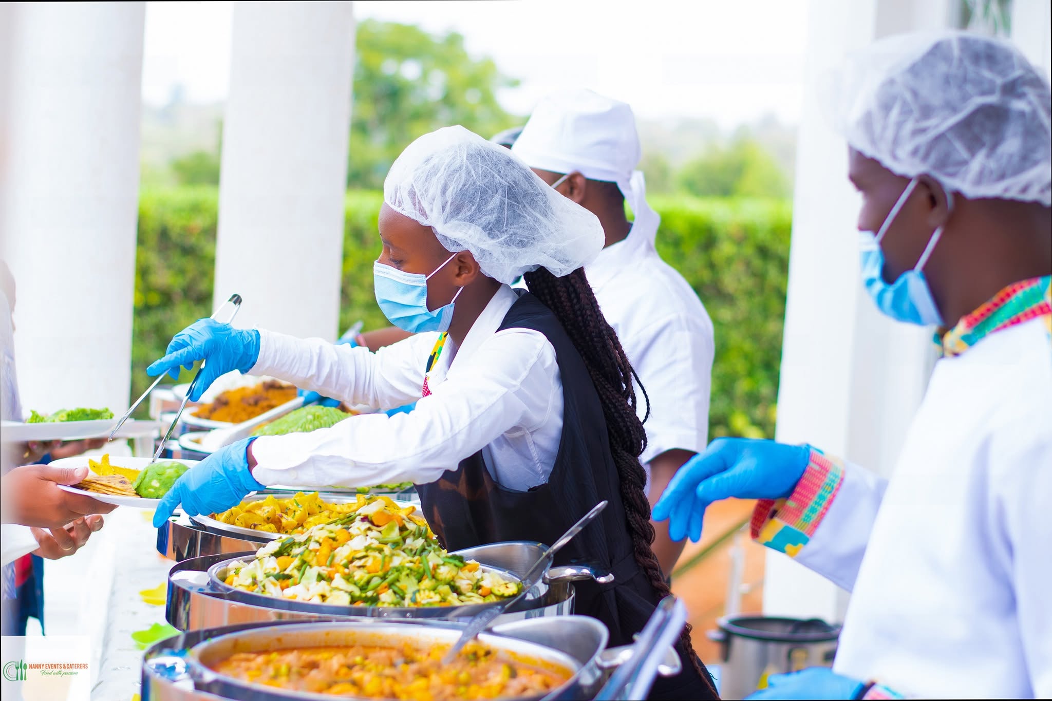 Chef preparing food