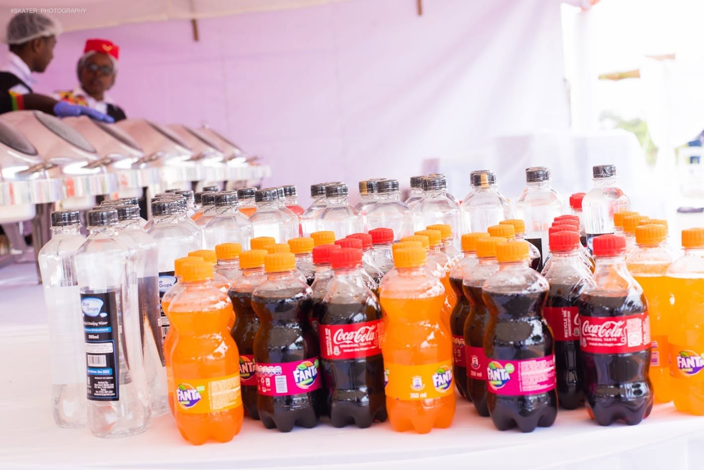 Refreshments for guests